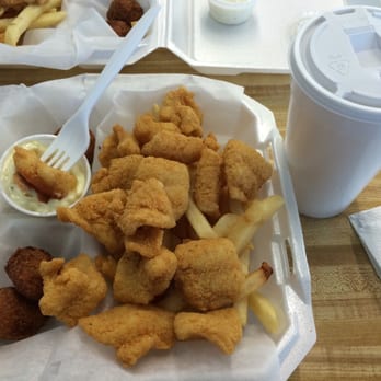 Catfish Basket - Catfish nuggets. - Seafood Near Me - El Paso, Texas Catfish Basket - Catfish nuggets. - Seafood Near Me - El Paso, Texas
