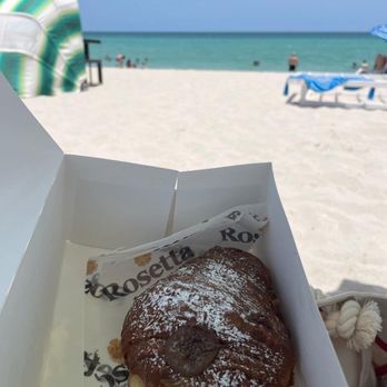 Rosetta Bakery - BEST Nutella croissant. Hint of lemon or orange zest inside the dough. - Bakeries Near Me - Miami Beach, Florida
