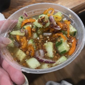 Thai House - Cucumber salad - Thai Near Me - Sacramento, California