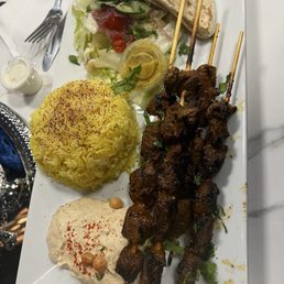 Chicken Kebab Plate