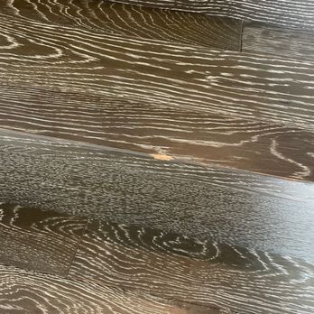 Timbercreek Floors - Before - chipped noses - Flooring Near Me - West Lake Hills, Texas