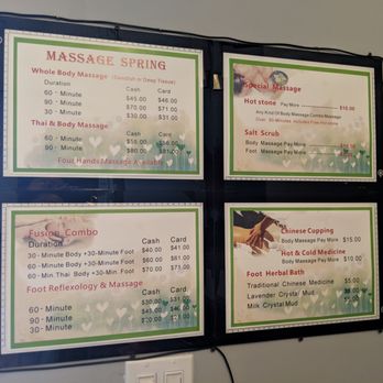 Massage Spring - Massage options - Massage Near Me - El Centro, California