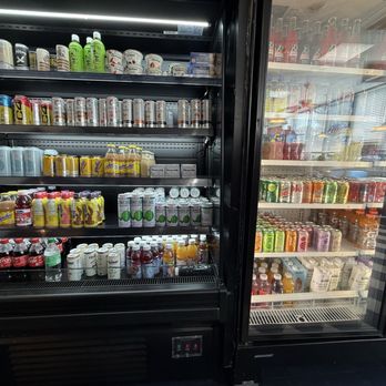 Delicious Deli - some of the drink options - Delis Near Me - Hampton, Virginia