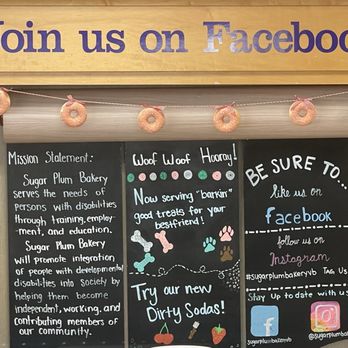 Sugar Plum Bakery - Wall menu - Bakeries Near Me - Virginia Beach, Virginia Sugar Plum Bakery - Wall menu - Bakeries Near Me - Virginia Beach, Virginia