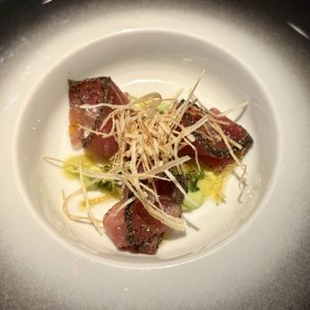 L'Atelier de Joel Robuchon - Tuna crudo - French Near Me - Miami, Florida L'Atelier de Joel Robuchon - Tuna crudo - French Near Me - Miami, Florida