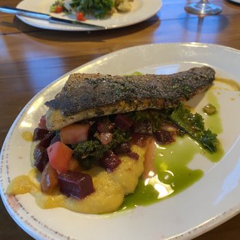 Persimmons Waterfront Restaurant - Crispy Skin Seabass - New American Near Me - New Bern, North Carolina Persimmons Waterfront Restaurant - Crispy Skin Seabass - New American Near Me - New Bern, North Carolina