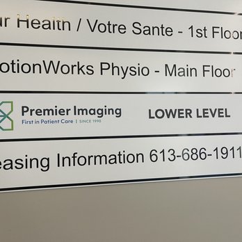 Premier Imaging - Location of the lab within the building - Diagnostic Imaging Near Me - Ottawa, Ontario