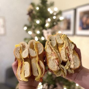Seize The Bagel - Degan bagel and the artichoke breakfast bagel - Sandwiches Near Me - Vancouver, Washington Seize The Bagel - Degan bagel and the artichoke breakfast bagel - Sandwiches Near Me - Vancouver, Washington