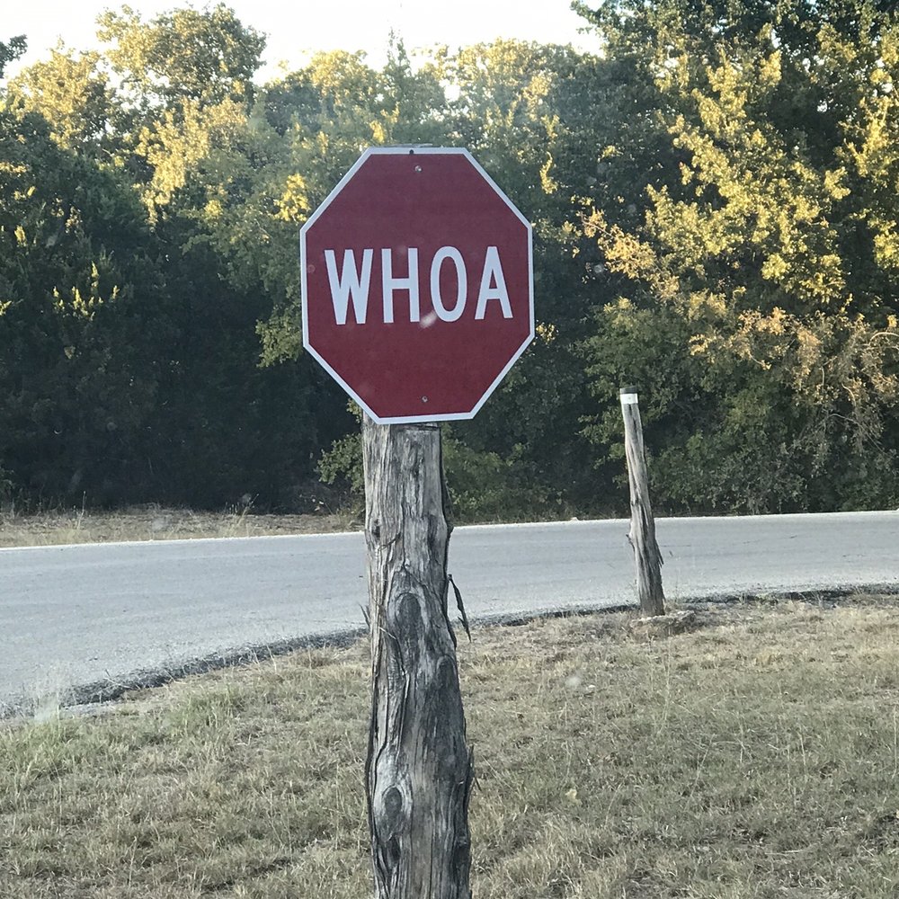 Wildcatter Ranch and Resort - Texas stop sign. Hell yah! - Resorts Near Me - Graham, Texas Wildcatter Ranch and Resort - Texas stop sign. Hell yah! - Resorts Near Me - Graham, Texas