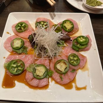 Boon's Asian Bistro - Hamachi jalapeño appetizer - Sushi Bars Near Me - Boca Raton, Florida