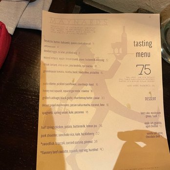Maynards - Tasting menu - Sandwiches Near Me - Tucson, Arizona