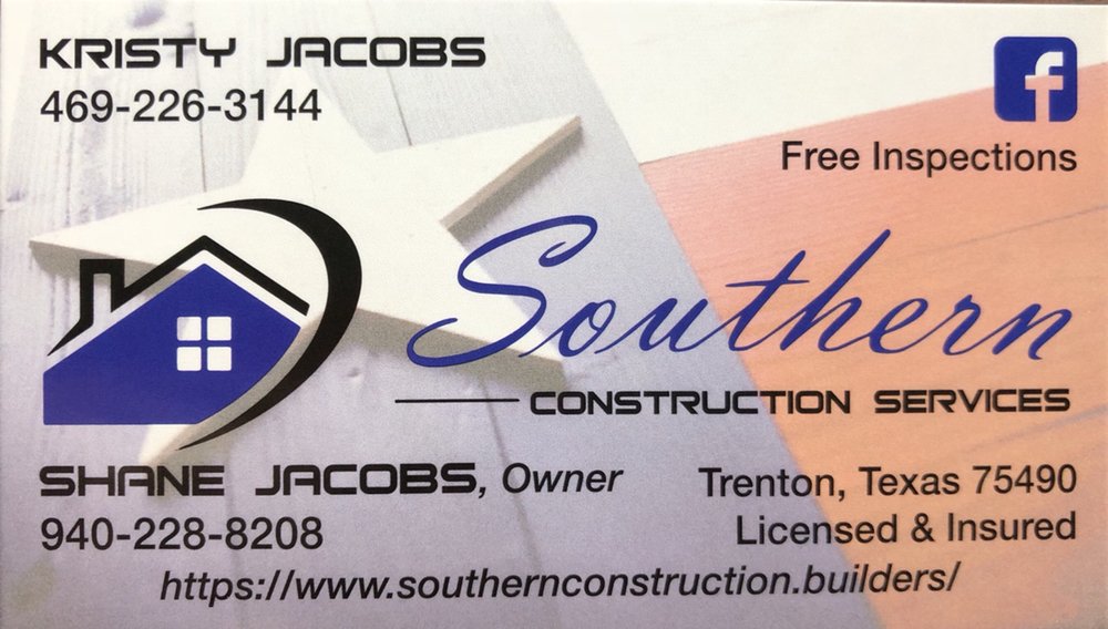 Slide of Southern Construction Services