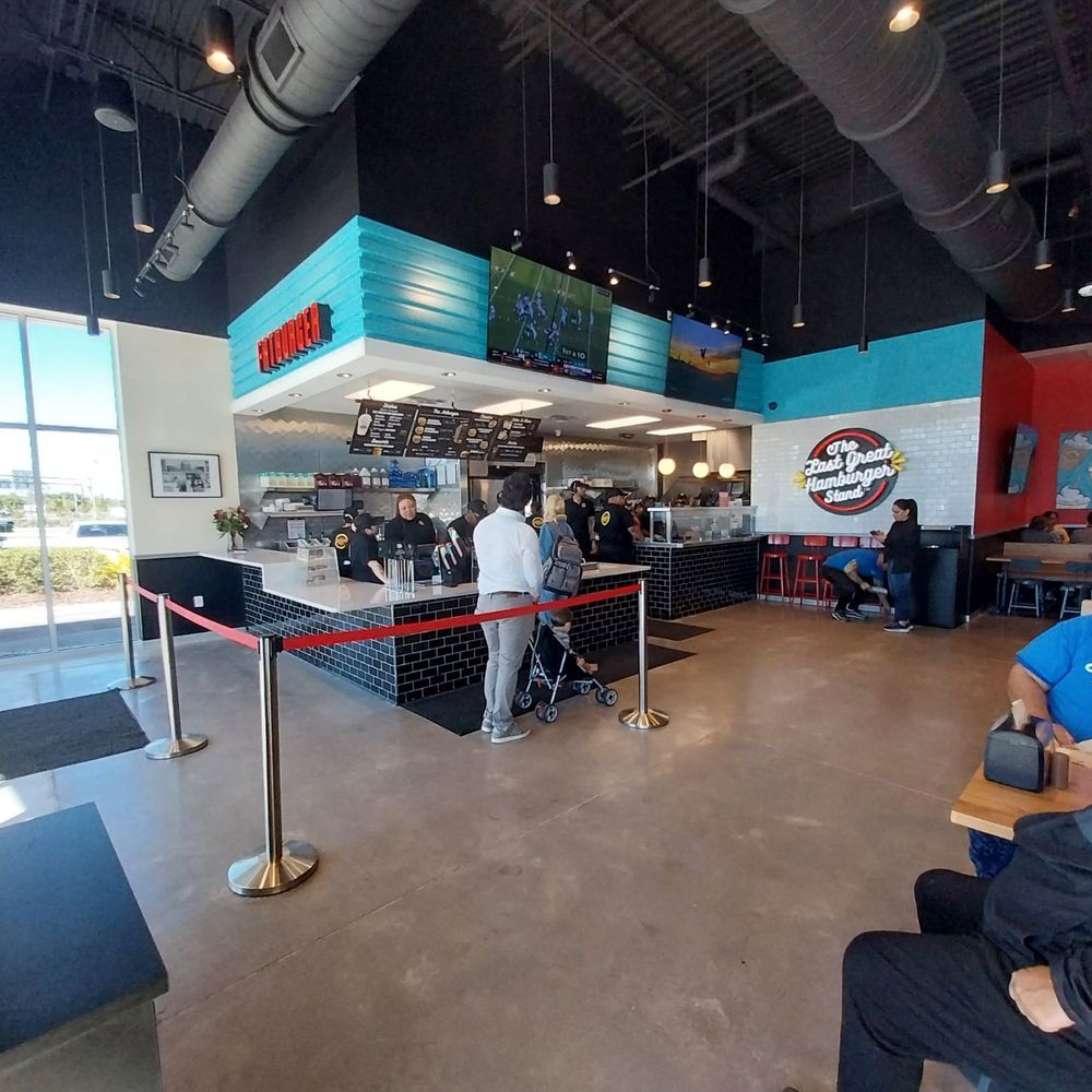 Fatburger - Inside FATBURGER. - Burgers Near Me - Celebration, Florida