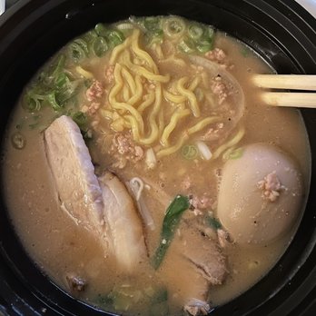Tomizo Ramen - Miso ramen-- added egg - Ramen Near Me - Gardena, California Tomizo Ramen - Miso ramen-- added egg - Ramen Near Me - Gardena, California