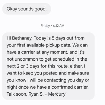 Mercury Auto Transport - Vehicle Shipping Near Me - Davie, Florida