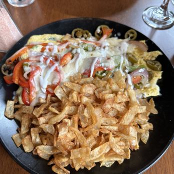 Toast Downey - Spanish omelette w hashbrown chips - Breakfast & Brunch Near Me - Downey, California Toast Downey - Spanish omelette w hashbrown chips - Breakfast & Brunch Near Me - Downey, California