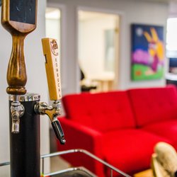 Anchor Coworking - Kombucha and beer on tap