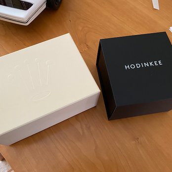 Crown & Caliber - Box and warranty cards as advertised plus a cute little Hodinkee box. - Watches Near Me - Atlanta, Georgia