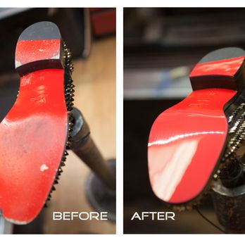 La Galoche - Mirror sole for louboutin. - Shoe Repair Near Me - Vancouver, British Columbia La Galoche - Mirror sole for louboutin. - Shoe Repair Near Me - Vancouver, British Columbia