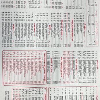 China King - They said new menu - Cantonese Near Me - Cheltenham, Pennsylvania
