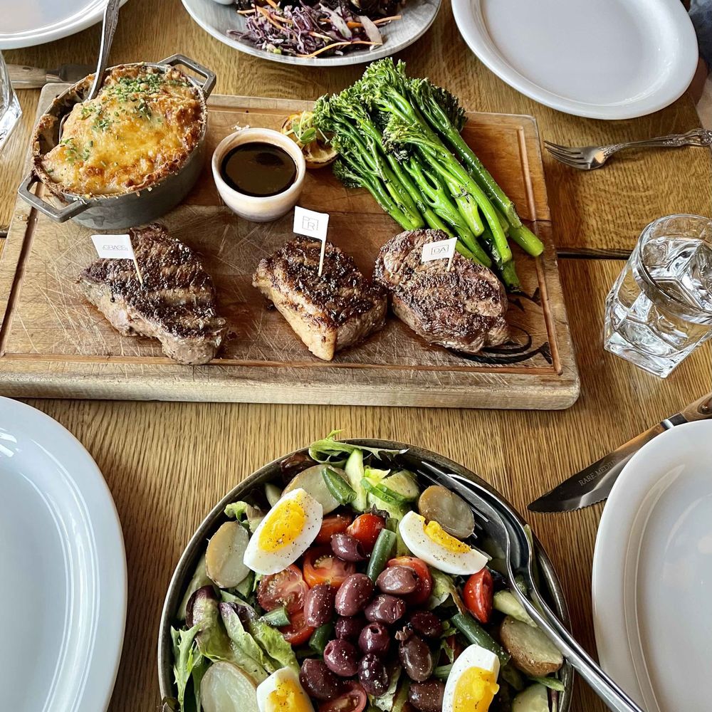 Chuck's Steakhouse - Salad, Taste of Alberta, Beef Ribs - Steakhouses Near Me - Banff, Alberta