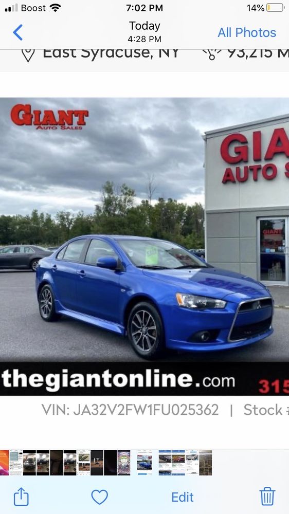 GIANT AUTO SALES Updated June 2024 16 Photos 6920 Manlius Center Rd, East Syracuse, New