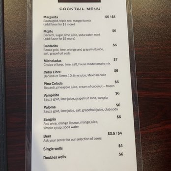 Las Hefas - Cocktail menu - Latin American Near Me - Hays, Kansas Las Hefas - Cocktail menu - Latin American Near Me - Hays, Kansas