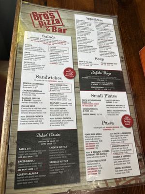Menu photo 8 Bro's Pizzeria & Bar Largo, FL Menu photo 8 Bro's Pizzeria & Bar Largo, FL