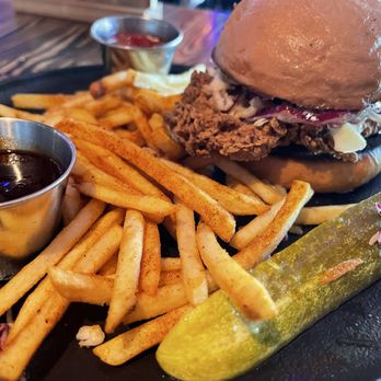 Drift Distillery - Spicy Fried Chicken Sandwich - Distilleries Near Me - San Clemente, California Drift Distillery - Spicy Fried Chicken Sandwich - Distilleries Near Me - San Clemente, California