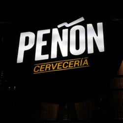 Peñón Cervecería - EL cartel!