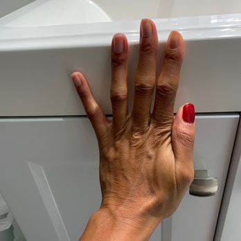 AquaStone Nail Spa - Just Over a week the polish started lifting and I could just pull it off - Nail Salons Near Me - Clearwater, Florida AquaStone Nail Spa - Just Over a week the polish started lifting and I could just pull it off - Nail Salons Near Me - Clearwater, Florida