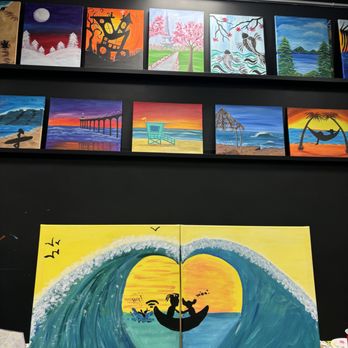 Paint 'n Pour - Paint & Sip Near Me - Redondo Beach, California