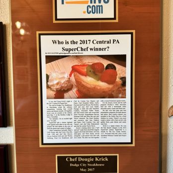 Dodge City Steakhouse - Honors for the chef - American Near Me - Harrisburg, Pennsylvania Dodge City Steakhouse - Honors for the chef - American Near Me - Harrisburg, Pennsylvania