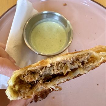 Night Swim Coffee - Beef empanada - Coffee & Tea Near Me - Charlotte, North Carolina Night Swim Coffee - Beef empanada - Coffee & Tea Near Me - Charlotte, North Carolina