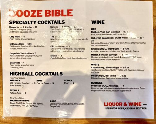 Menu photo 4 Lazy Moon Maitland, FL