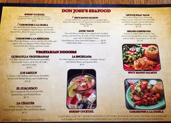 Menu photo 4 Don Jose's Grill Kenner, LA