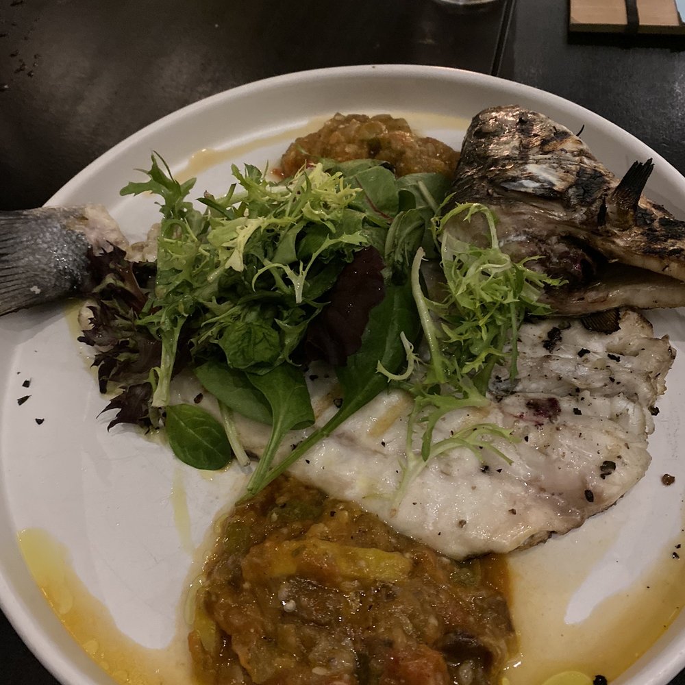 Beholder - Mediterranean sea bass - New American Near Me - Indianapolis, Indiana