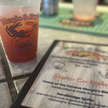 Margie & Ray's Crabhouse - Rum drink at the bar - Seafood Near Me - Virginia Beach, Virginia Margie & Ray's Crabhouse - Rum drink at the bar - Seafood Near Me - Virginia Beach, Virginia