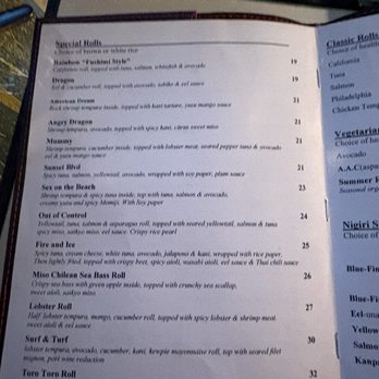Fushimi Times Square - menu - Japanese Near Me - New York, New York