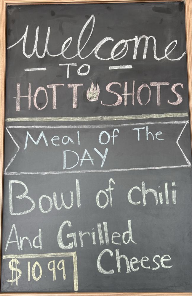 Food from Hott Shots