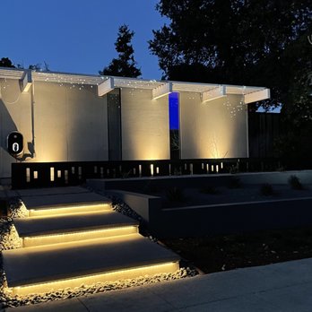 Green Sierra Landscaping - night lighting - Tree Services Near Me - San Jose, California