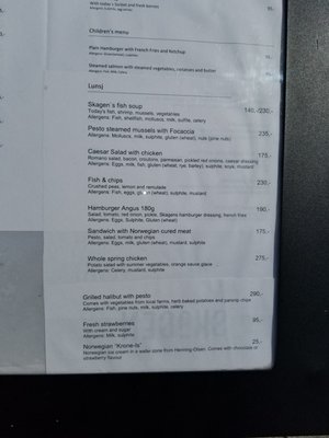 Menu photo 1 Skagen Restaurant Stavanger, 11 Menu photo 1 Skagen Restaurant Stavanger, 11