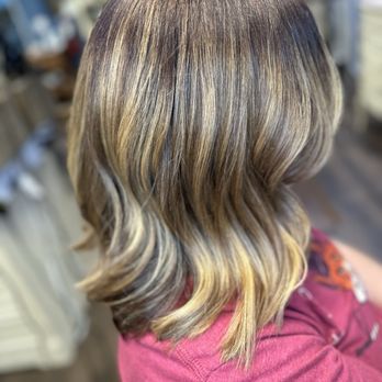 Southern Comfort Salon - Blonde and Copper Bayalage by Kate at Southen Comfort Salon - Hair Salons Near Me - Midlothian, Texas Southern Comfort Salon - Blonde and Copper Bayalage by Kate at Southen Comfort Salon - Hair Salons Near Me - Midlothian, Texas