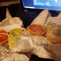 Wendy's - This is what staff consider extra onions-the words were "add full slice of onion on each, please".