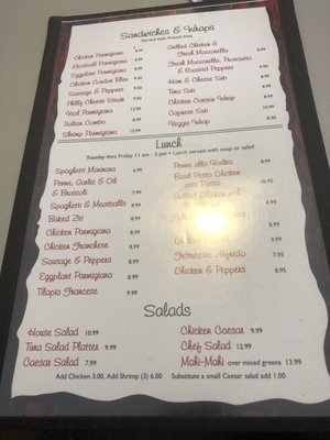 Menu photo 7 Milano Italian Grill Sunrise, FL Menu photo 7 Milano Italian Grill Sunrise, FL