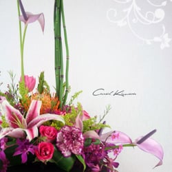 Kalaheo Florist - Kalaheo Flowers's "East meets West" (Asian and Western duet by Carol Kimura) One of the most popular arrangements!