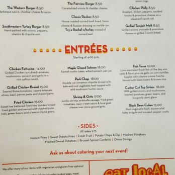 The Local Joint - Menu side 2 - Diners Near Me - Fairview, North Carolina The Local Joint - Menu side 2 - Diners Near Me - Fairview, North Carolina