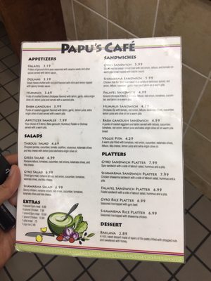 Menu photo 7 Papu’s Cafe Kansas City, MO