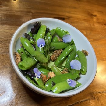 Redbird - Sugar Snap Peas - New American Near Me - Los Angeles, California