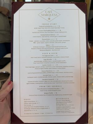 Menu photo 6 Cafe Marquesa Key West, FL Menu photo 6 Cafe Marquesa Key West, FL